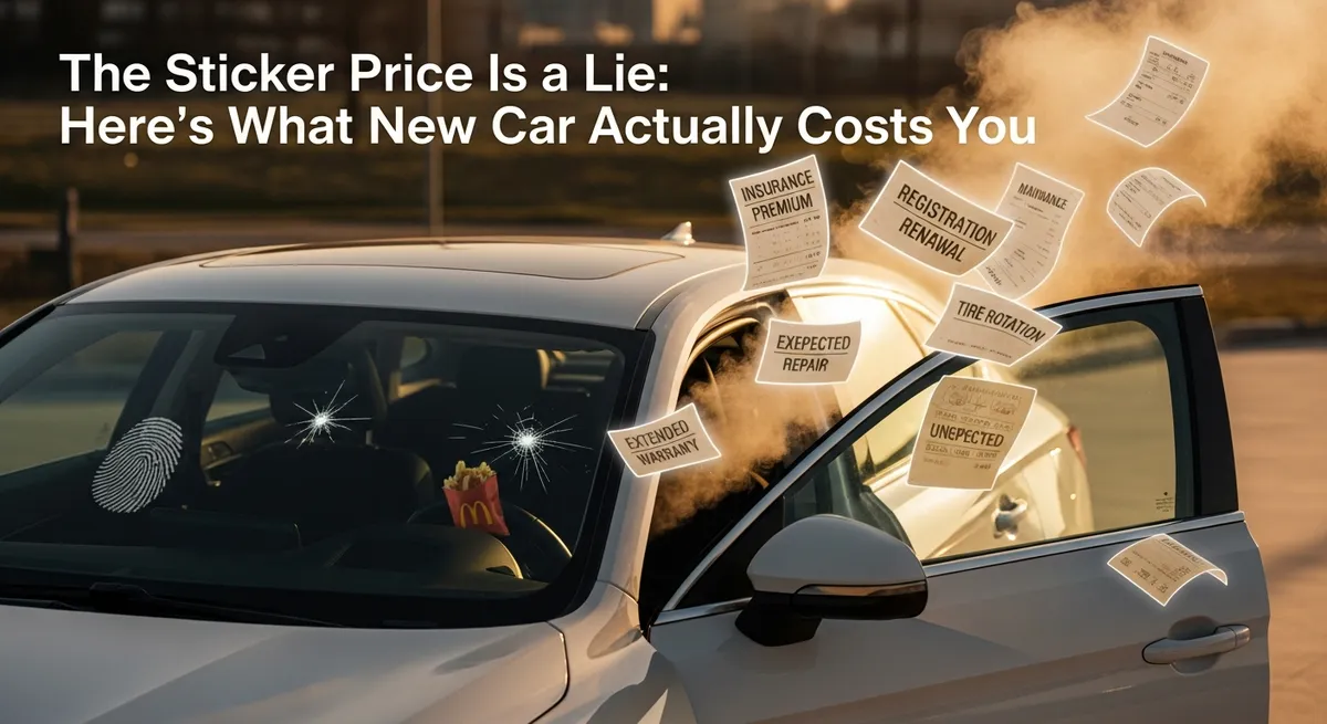 The Sticker Price is a Lie: Here’s What That New Car Actually Costs You - must read main